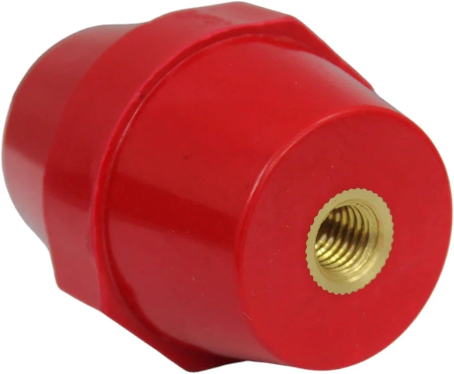 AISLADOR RESINA TIPO BARRIL 40MM C/PERNO