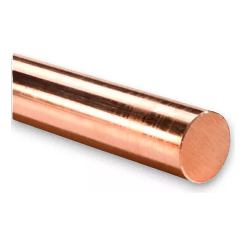BARRA DE COBRE 30X05MM. X1MTS BORDE REDONDO